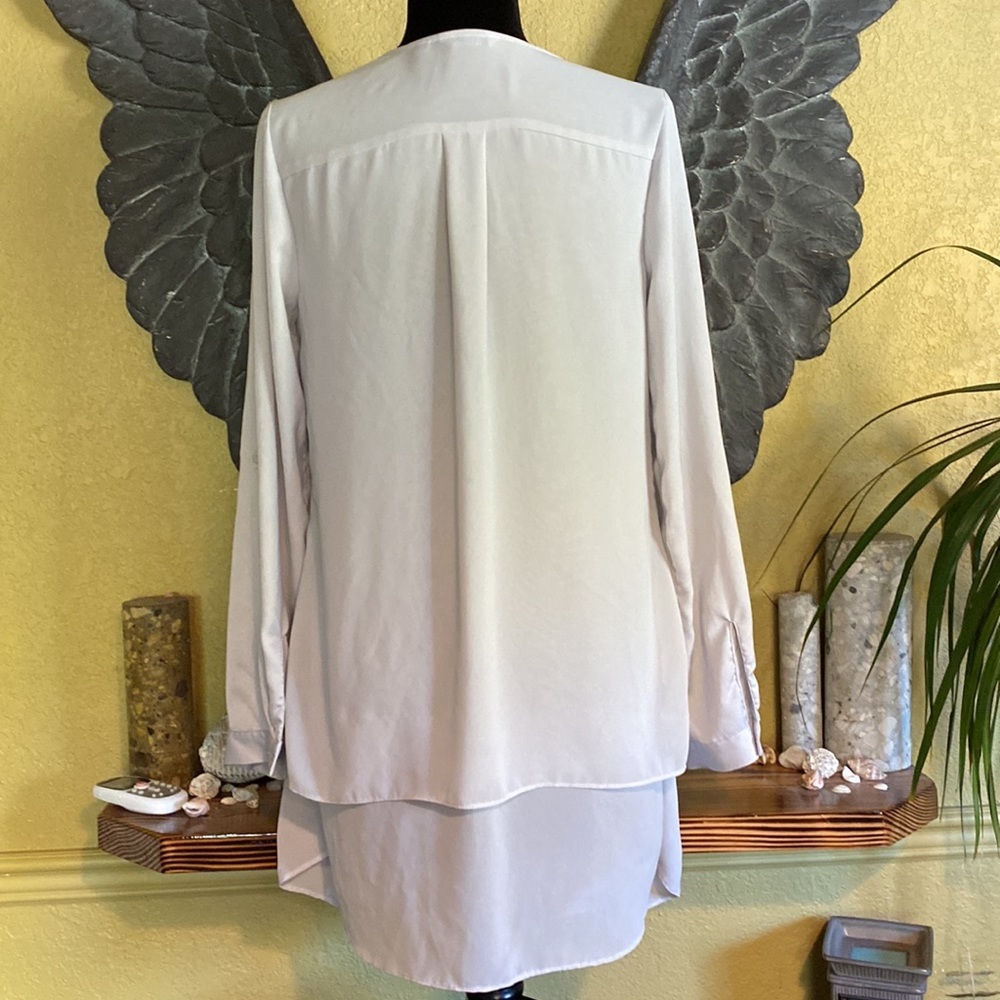Reitmans Long Button Down Shirt - Picture 7 of 10